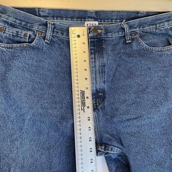 Wrangler Men Jeans 42X32 Blue Denim 9760WDR 32" Inseam Mid Rise - Picture 7 of 10